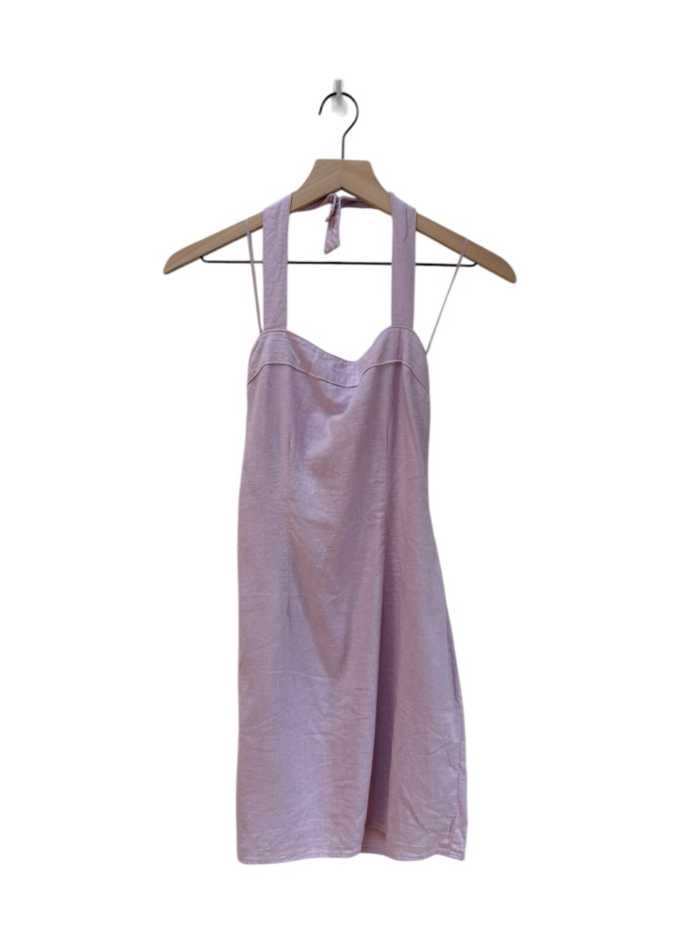 Abercrombie & Fitch Lavender Halter Mini Dress